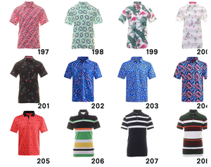 Camiseta de Poliéster Tejida para Hombre de Fábrica Yutuo, Impresión Digital por Transferencia de Calor, Transpirable, para <span class=keywords><strong>Golf</strong></span> de Verano, de Secado Rápido - Product Image 4