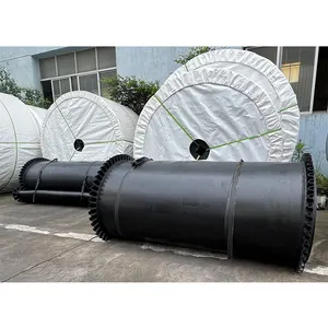 High-Quality Ep300 Polyester Fabric Rubber Chevron Conveyor Belt For Stone Crusher On Sale