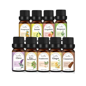 Venta al por mayor de perfume orgánico natural puro Ylang árbol de té vainilla lavanda aceite esencial de aromaterapia