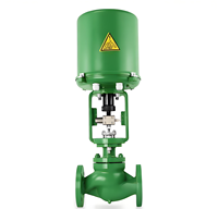 Katup Kontrol Listrik In2In50 Kualitas Terbaik, Katup Pengatur Tekanan Diafragma, Katup Stop WCB 2 Arah untuk Air, Minyak, Gas, dan Uap