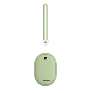 เครื่องอุ่นมืออิเล็กทรอนิกส์แบบชาร์จไฟได้ขนาดใหญ่10000mAh พร้อมดีไซน์น่ารักสำหรับใช้ในครัวเรือนกลางแจ้งโรงรถ RV ใช้แหล่งจ่ายไฟ USB - Product Image 2