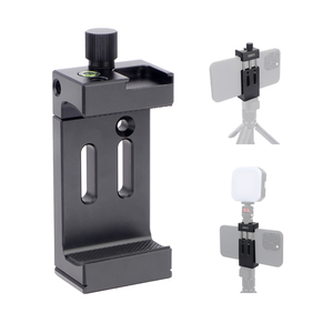 <span class=keywords><strong>Support</strong></span> de téléphone professionnel Arca avec chaussure froide, <span class=keywords><strong>support</strong></span> de téléphone universel en aluminium pour trépied vidéo Vlogging YouTube TikTok - Product Image 1