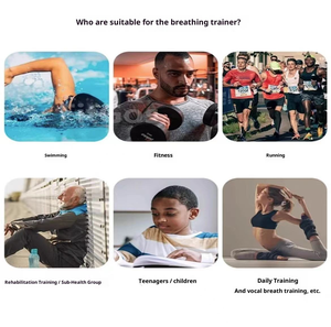 Appareil d'exercices respiratoires de haute qualité, portable, réglable, pour la santé pulmonaire, entraîneur des muscles respiratoires inspiratoires - Product Image 4
