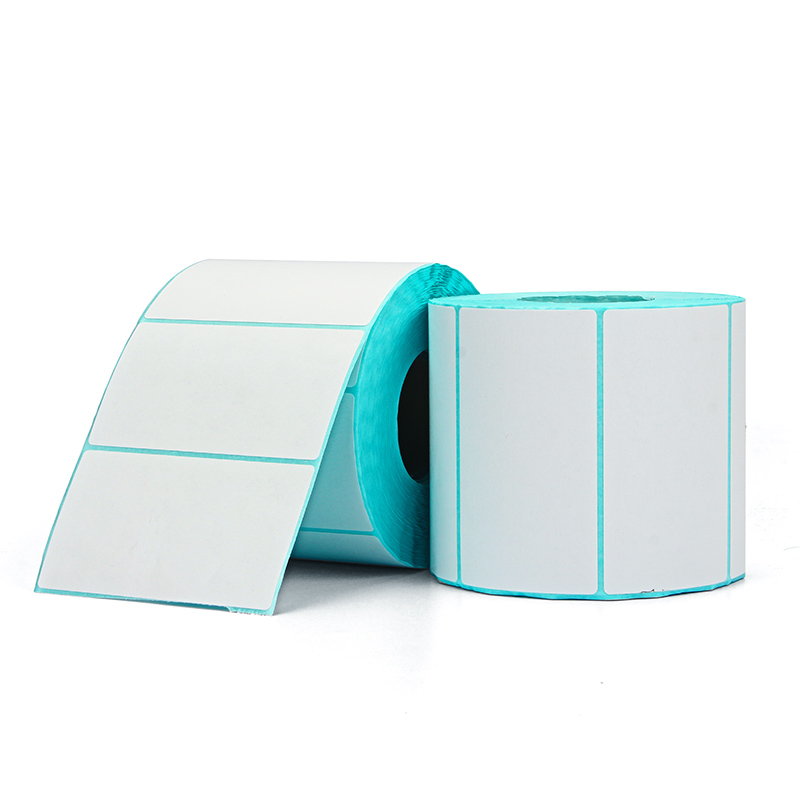 Manufacturers Sticker Labels Customize Design Thermal Label Sticker Roll Packaging Blank Label Sticker