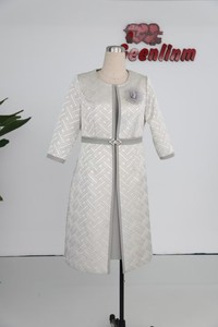 Trajes Elegantes de Talla Grande para Madres de Novia, Vestidos Largos para Iglesia, Ropa de Mujer Turca, Ropa Formal de Alta Calidad para Mujer - Product Image 5