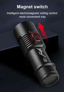 Senter Selam Gua Portabel Tahan Air XHP70 Led Senter Mini untuk Snorkeling Lampu Keselamatan Bawah Air Senter Selam Scuba - Product Image 5