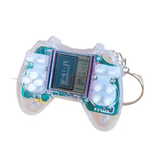 จอยสติ๊กรูปทรงคลาสสิก เกมอิเล็กทรอนิกส์พกพาสำหรับเด็ก พร้อมเสียงเพลง กล่องเกมพกพา ของเล่นพวงกุญแจแสนสนุก - Product Image 4