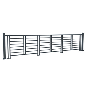 Sistema de barandillas y cercas de aluminio serie 6000, perfiles 6063 T5 con recubrimiento en polvo decorativo, fabricados en Vietnam. - Product Image 3