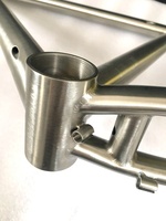 Cadre de vélo de montagne BMX pièces de vélo cadre fourche pédale Offre Spéciale alliage de titane personnalisé avec haute qualité 27 "1 pièce mat OME MH