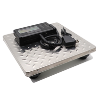 YC-6 60KG ~ 200KG 30*30CM Plate-forme électronique anti-éclaboussures Échelle de corps animal antidérapante (Thiner) pour le poids des animaux/animaux de compagnie