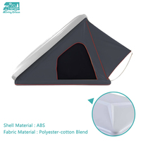 Tentes de toit de voiture JDA de haute qualité, imperméables, en toile 3000D, pour camping-car, camping, pour 2 à 3 personnes, coque rigide