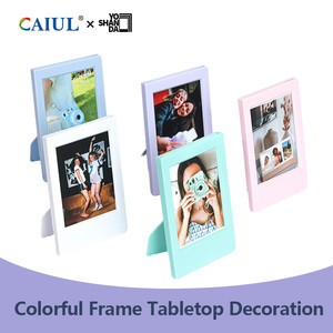 Marco de <span class=keywords><strong>fotos</strong></span> <span class=keywords><strong>Instax</strong></span> mini 13/12 de 3 pulgadas, ecológico, creativo, pequeño, de plástico, para mesa, para bodas/decoración del hogar. - Product Image 2