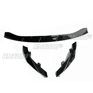 Divisor de Parachoques M3 G80 en Negro Brillante, Estilo MP, Protector de Parachoques Delantero, Kit de Carrocería para BMW M3 G80 2020-2023, Accesorios para Automóviles - Product Image 6