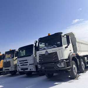 Camion benne minier tout-terrain HOWO NX 8x4 à châssis résistant aux chocs pour routes boueuses - Product Image 3