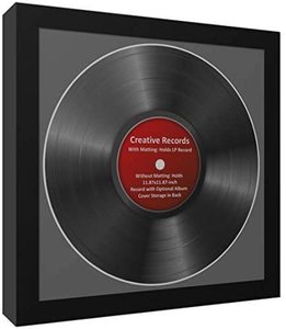 Affichage de cadre PS en <span class=keywords><strong>vinyle</strong></span> avec cadre photo mural en verre Mat noir - Product Image 2