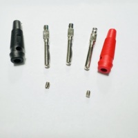 Borne de connexion banane en laiton de 4 mm personnalisée en gros, à aiguille unique, haute élasticité, sans soudure, 250 V 10 A