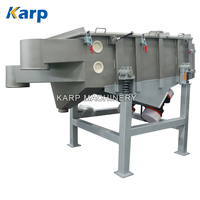 Erdnuss-Linearvibrationssieb Einlagige Sortiermaschine SS304 Vibrationssieb