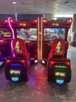Jeux d'arcade à pièces, simulateur de course automobile Cruising Blast, machine de jeu d'arcade en verre et en métal, prise universelle, anglais pour FEC