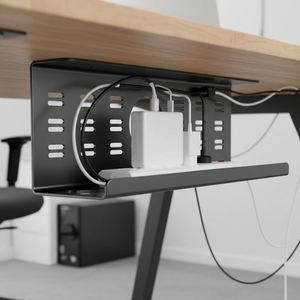 <b>Cable</b> Tie Holder <b>Mini</b> Desktop Electric Charger Fiber Optic <b>Cable</b> Tray Manufacturer Loop Marker Hole Organizer <b>Usb</b> Holder - Product Image 3