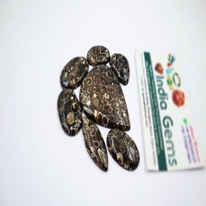 Lote de cabujones de jaspe tortuga natural de calidad AAA+, gemas sueltas de jaspe tortuga para la fabricación de joyas, por gramo. - Product Image 4