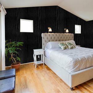 <span class=keywords><strong>Oron</strong></span> สติกเกอร์วอลเปเปอร์ลายไม้สีดำแบบมีกาวในตัวสำหรับเฟอร์นิเจอร์ผนัง - Product Image 5