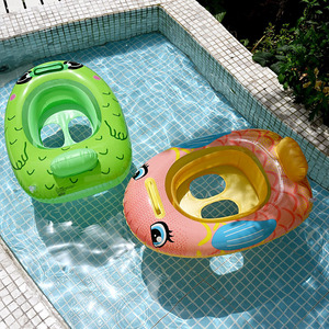 TANYOZHE Anillo de natación inflable de 60x45 cm con diseño de dibujos animados para niños, flotador para piscina - Product Image 3