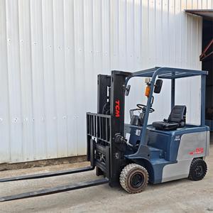 工厂批发二手中型电动叉车 全电动叉车 2.5 吨 带举升高度功能 - Product Image 5