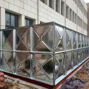 Réservoir d'eau galvanisé HDG de 1000L à 100000L, grande capacité pour l'irrigation agricole - Product Image 1