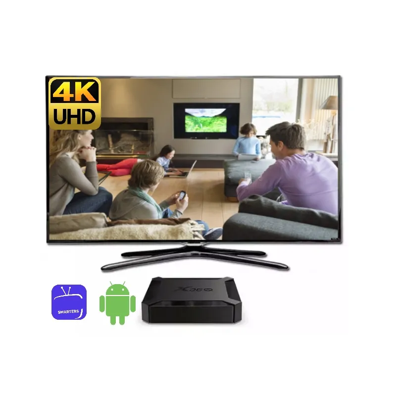High Quality Global 4K Abonnement Android Tv Free Test Reseller Set Top Box