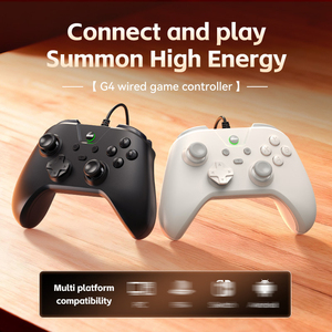 Manette <span class=keywords><strong>de</strong></span> jeu filaire avec fonction <span class=keywords><strong>de</strong></span> vibration G4, logo personnalisé, pour PC, ordinateur, Steam, Switch - Product Image 1