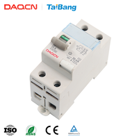 DAQCN pelindung kebocoran grosir 230V 25A 2 tiang pemutus sirkuit arus residu