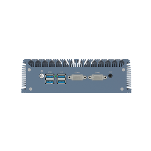 PLC industrial para sistemas de ventilación Mini PC industrial sin ventilador de aleación de aluminio con terminal Phoenix - Product Image 2