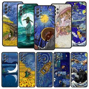 Art Esthétique Vincent Van Gogh Étoilé étui pour <span class=keywords><strong>samsung</strong></span> Galaxy A51 A71 A21S <span class=keywords><strong>A12</strong></span> A31 A52 A41 A32 A23 A33 A53 A73 A03S A13 5G Couverture - Product Image 1
