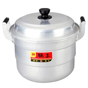 Aluminum <b>Steamer</b> 22-42cm Double Layer Large Capacity Eco-Friendly Stovetop Pot - Product Image 3