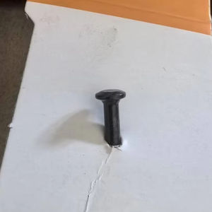 Clous en fil de fer rond en acier industriel de 3,1 à 11,5 mm de diamètre de tête, clous en béton noirs de 0,8 à 6 pouces pour la construction - Product Image 6