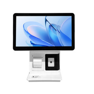 Caja Registradora con Pantalla Táctil Capacitiva Dual de 15.6 Pulgadas + 11.6 Pulgadas, Android 11.0, con Funciones de Escaneo e Impresión - Product Image 1