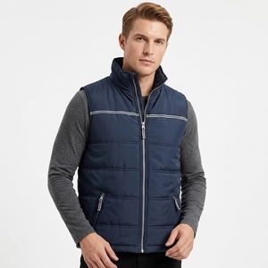 <span class=keywords><strong>Chaleco</strong></span> <span class=keywords><strong>Acolchado</strong></span> Personalizado con Logotipo para <span class=keywords><strong>Hombre</strong></span>, <span class=keywords><strong>Chaleco</strong></span> <span class=keywords><strong>sin</strong></span> Mangas, Chaqueta <span class=keywords><strong>sin</strong></span> Mangas Acolchada, <span class=keywords><strong>Chaleco</strong></span> de Invierno para Uso Diario en Varios Colores - Product Image 1