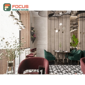 Expositor Minimalista para Productos de Café, Estructura de Madera Maciza, Expositor para Bolsas de Café, Expositor para Productos de Cafetería - Product Image 1