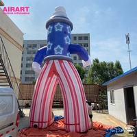 Figurines géantes gonflables publicitaires pour pulvérisation de peinture, personnages de dessins animés pour l'extérieur