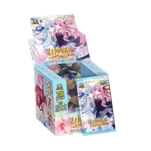 La plus nouvelle arrivée prix de gros cartes de jeu en papier épaissie TR 3D déesse histoire Anime cartes de Collection boîte carte TGR