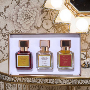 Set Hadiah Parfum Wanita Grosir 25mL*3 Aroma Kayu yang Tahan Lama dengan Sentuhan Bunga dan Buah - Product Image 2