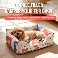 Meistverkauftes Ganzjahres-Haustierbett Modernes Klassisches Extra Großes Haustierbett Atmungsaktives Neues Design Abnehmbar Waschbar Tragbares Hunde- & Katzenbett