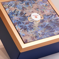 Boîte cadeau rigide pliable et boîte en carton personnalisée imprimée pour emballage de bijoux