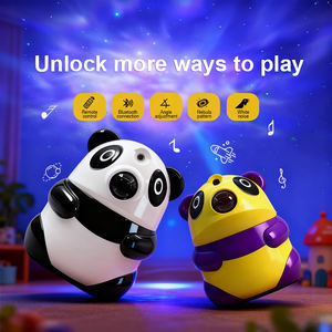 2026 קריקטורה שלט יצירתי שלט מתנות מתנה חדר שינה תפאורה חמודה אווירה לילה פנדה אור כחול פנדה אור - Product Image 4