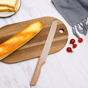 Đầy Màu Sắc <span class=keywords><strong>PP</strong></span> Xử Lý Dao Nhà Bếp 6 Cái Thép Không Gỉ Nhà Bếp Knife Set Với Hộp Màu Đóng Gói - Product Image 3