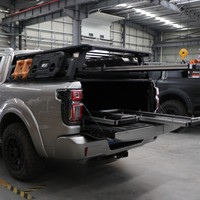 Plateau coulissant pour benne de pick-up, plaque de chargement à extraction simple pour Hilux Ranger Raptor