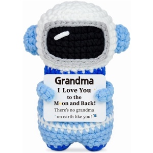 Astronauta de Ganchillo Hecho a Mano, Regalo Positivo para Aniversario, Día de la Madre, Cumpleaños, para Mujeres, Hombres, Mamá, Papá, Adolescentes, Hija, Hijo - Product Image 4