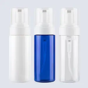 120ml 4oz pet plastik köpük pompa şişesi kişisel bakım için kapaklı köpük şişesi s sabun köpük şişesi kozmetik
