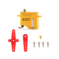Moteur servo numérique KST X10 Mini Pro 8.0Kgf.cm 0.08sec à engrenages métalliques DC sans noyau pour pièces de voiture, véhicule de course, avion RC