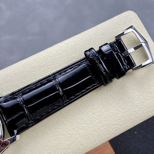 Montre Hommage Classique Noire Premium 2025 avec Complications, Calendrier Perpétuel, Phase de Lune, Verre Saphir, Idéale pour Réunions d'Affaires - Product Image 6